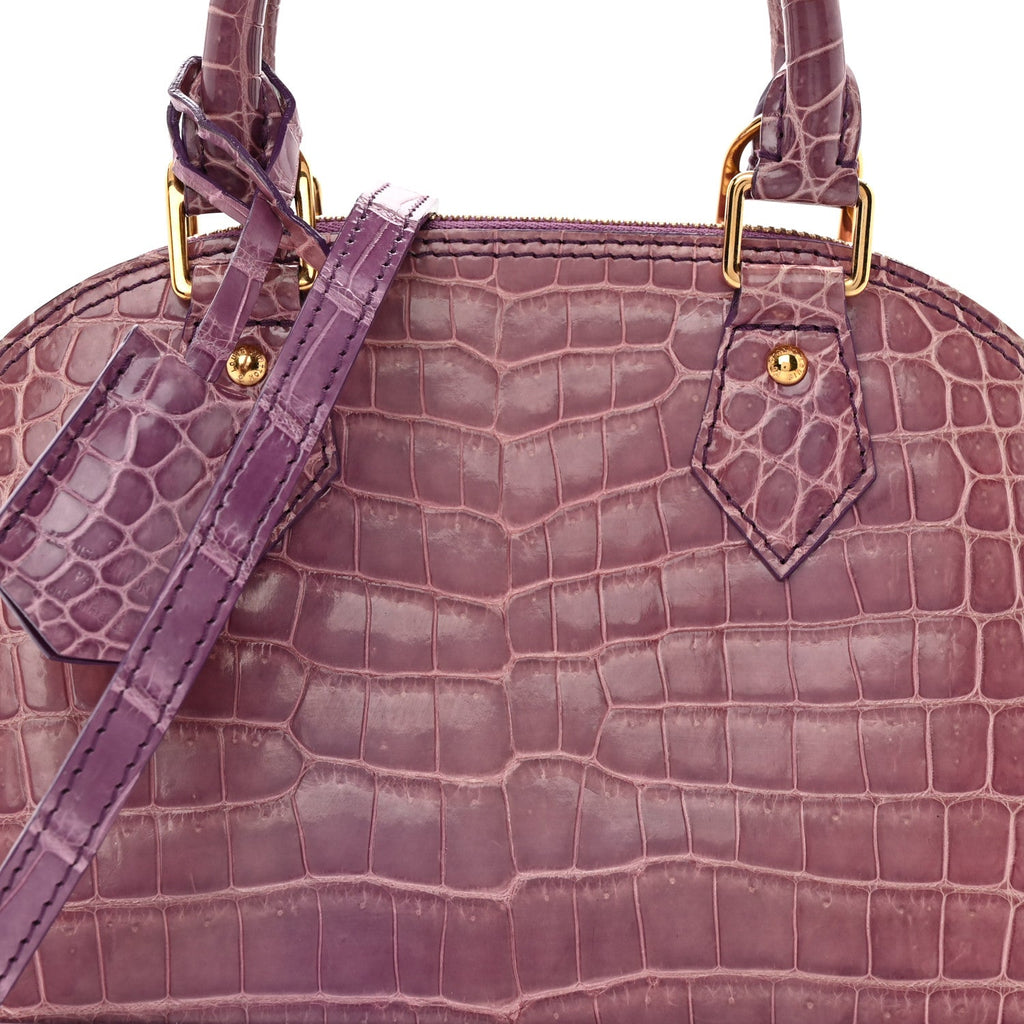 Shiny Crocodile Alma BB Purple