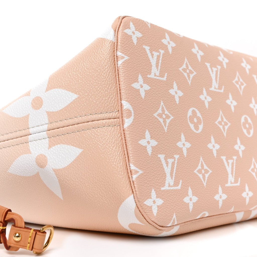 Monogram Giant By The Pool Neverfull MM Brume