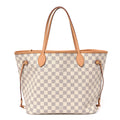 Damier Azur Neo Neverfull MM Rose Ballerine