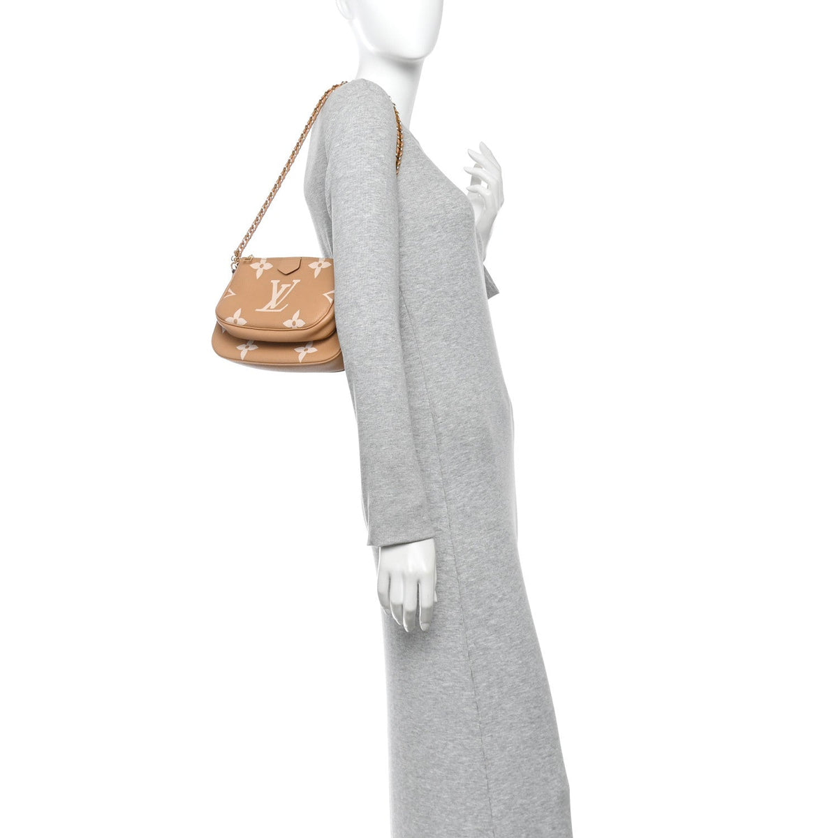 Empreinte Monogram Giant Multi Pochette Accessories Arizona Creme