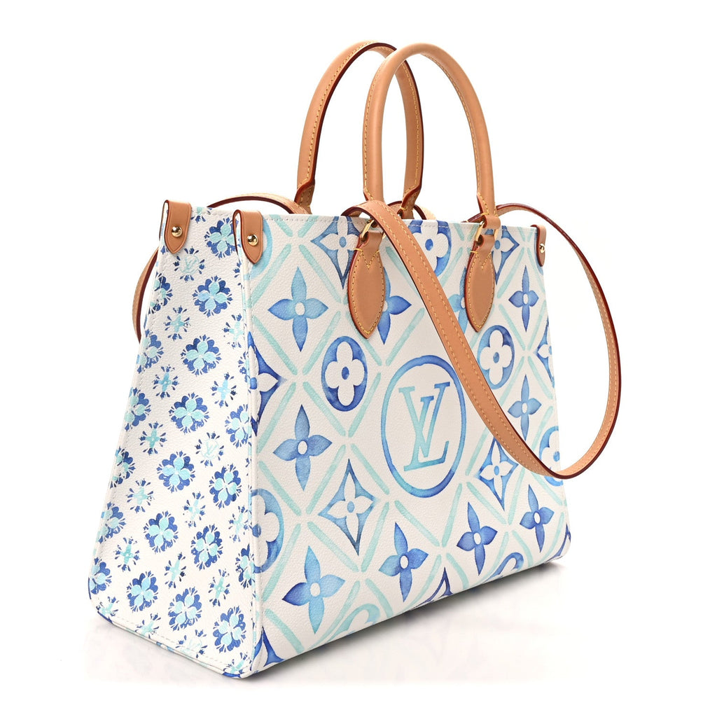 Monogram Tiles By The Pool Onthego MM Lagoon Blue