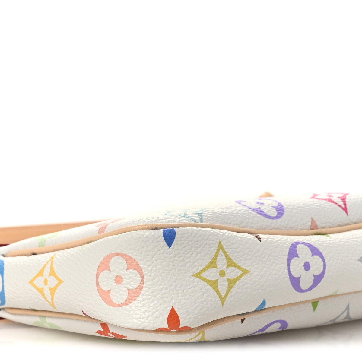 LV X TM Monogram Multicolor Pochette Accessories White