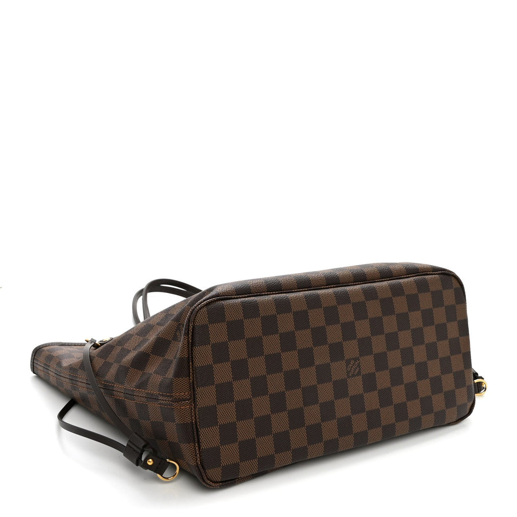 Damier Ebene Neo Neverfull MM Rose Ballerine