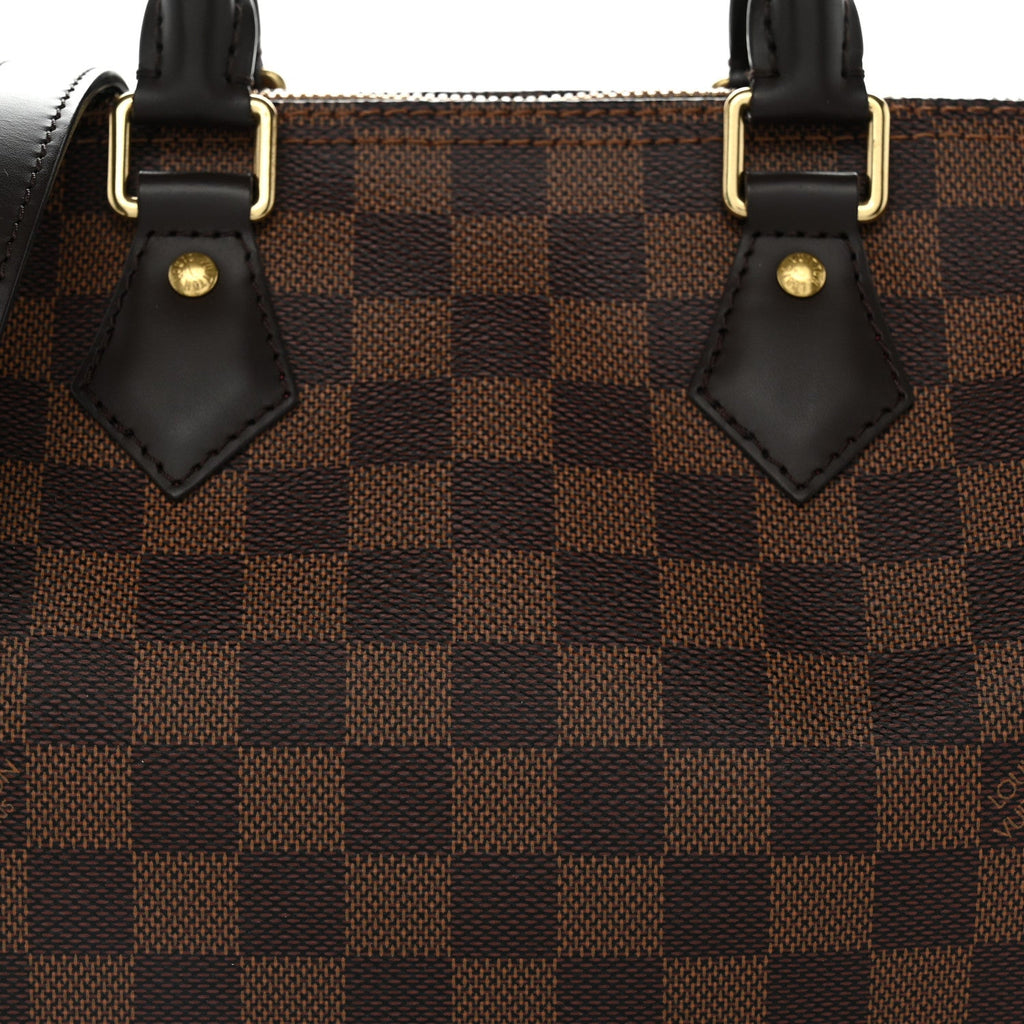 Damier Ebene Speedy Bandouliere 25