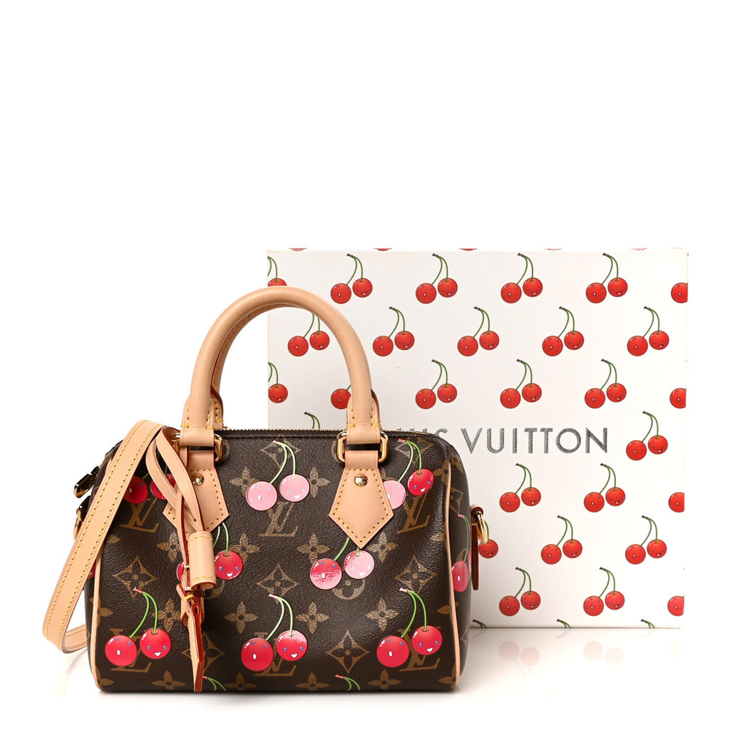 LV X TM Monogram Cerises Speedy Bandouliere 20