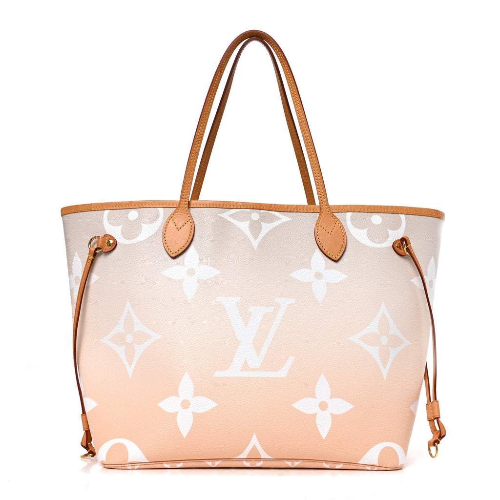 Monogram Giant By The Pool Neverfull MM Brume