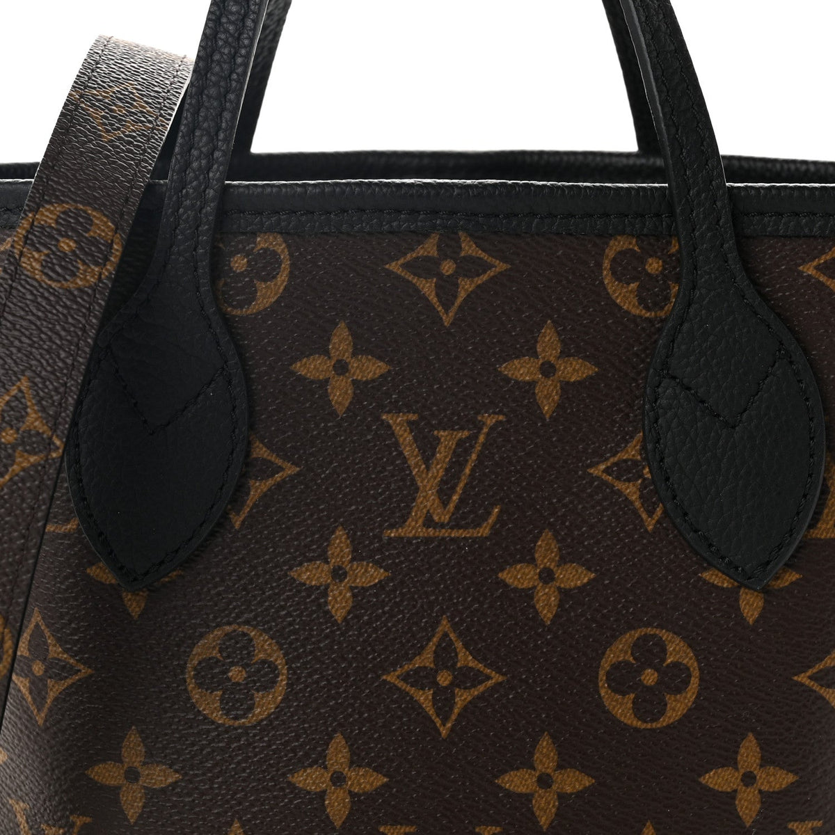 Monogram Neverfull Inside Out Bandouliere BB Black