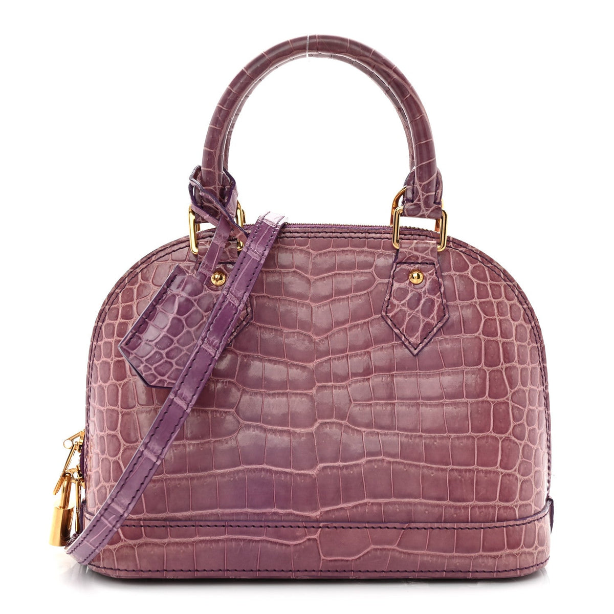 Shiny Crocodile Alma BB Purple