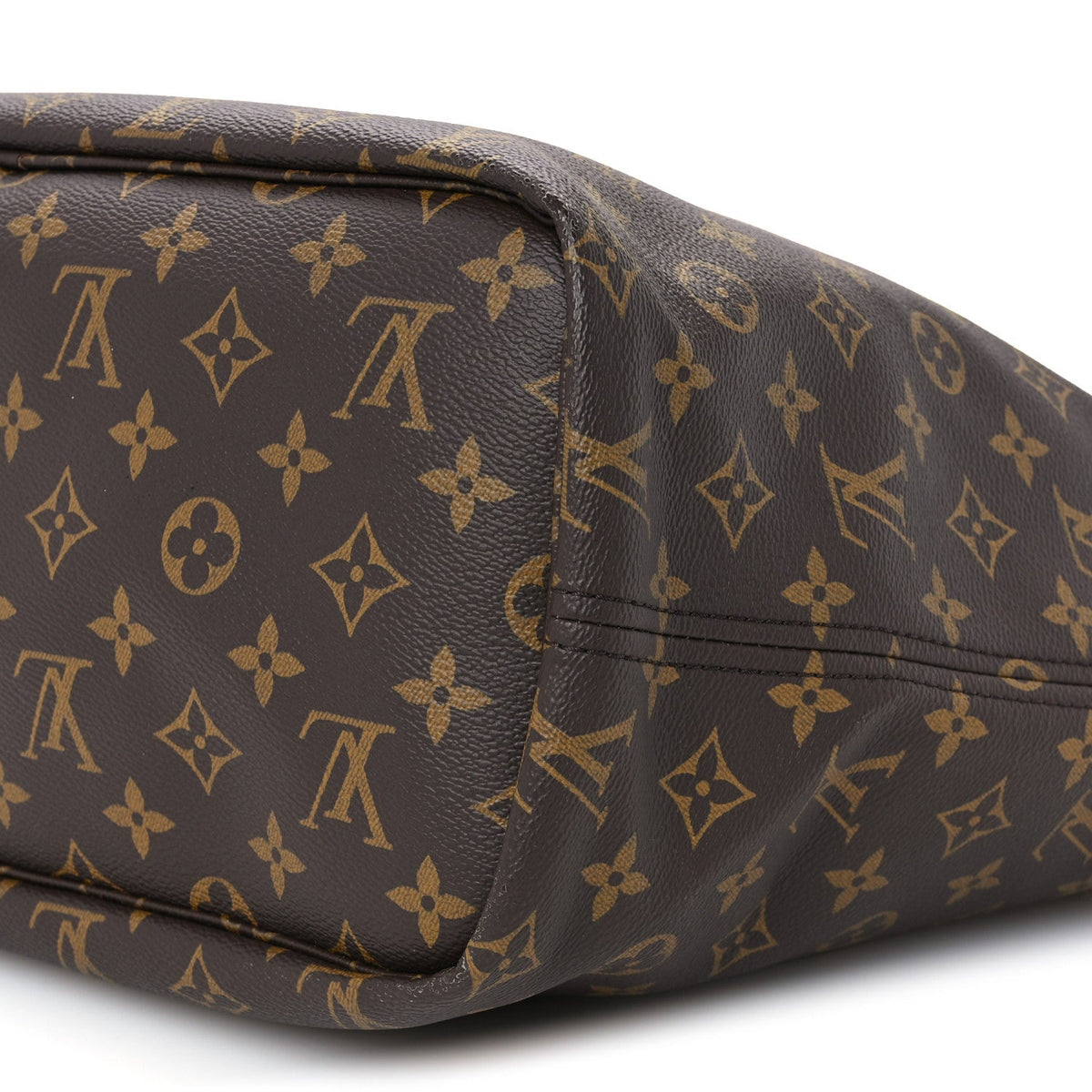Monogram Inside Out Neverfull Bandouliere MM Jaune Safran