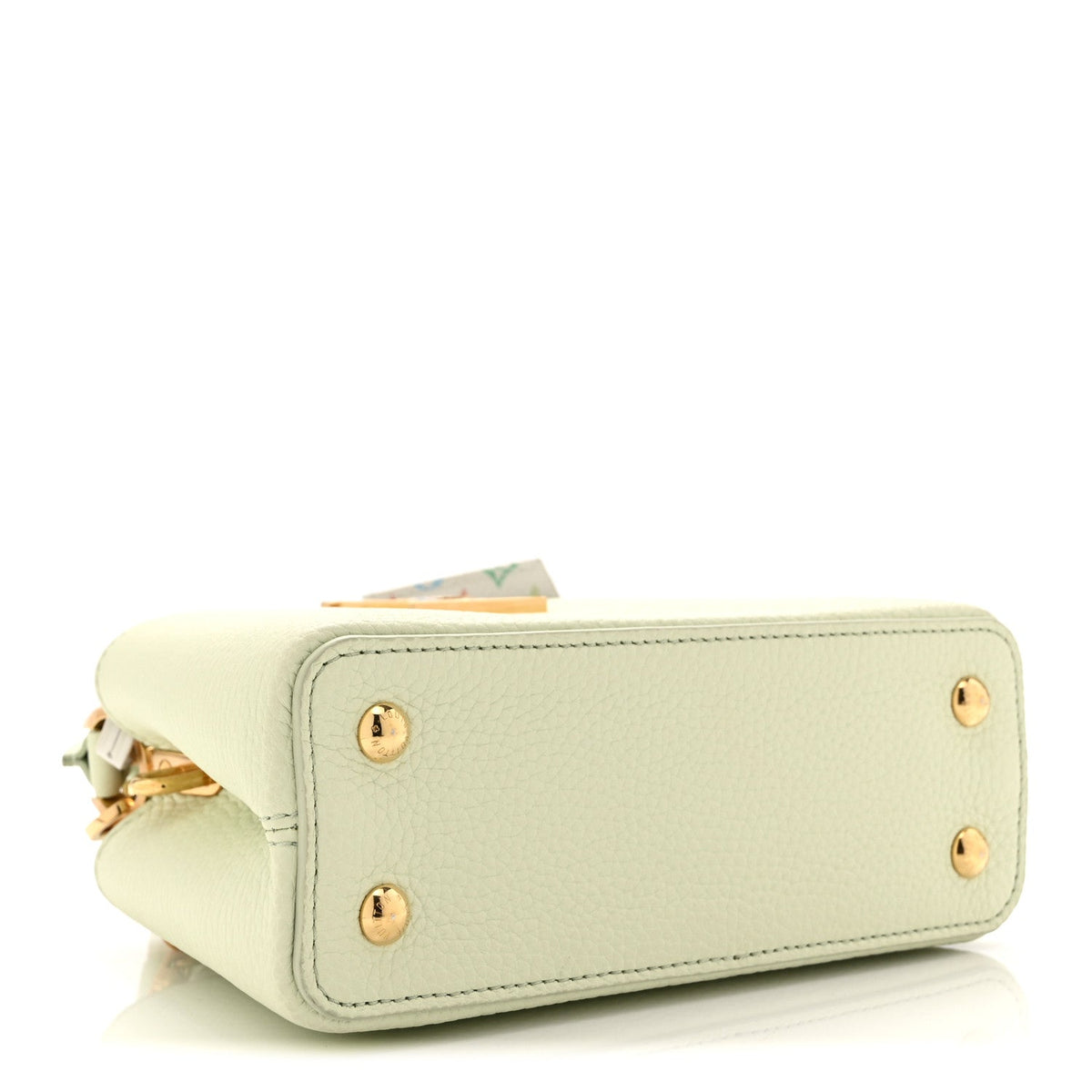LV X TM Taurillon Mini Capucines Vert d’Eau Green