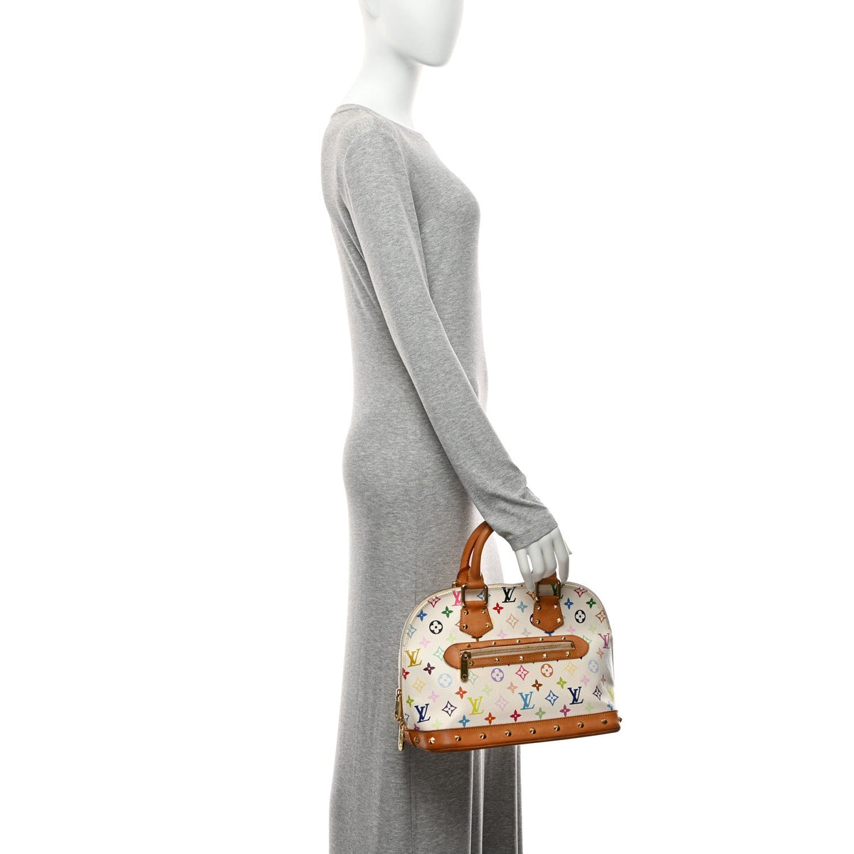 Monogram Multicolor Alma White