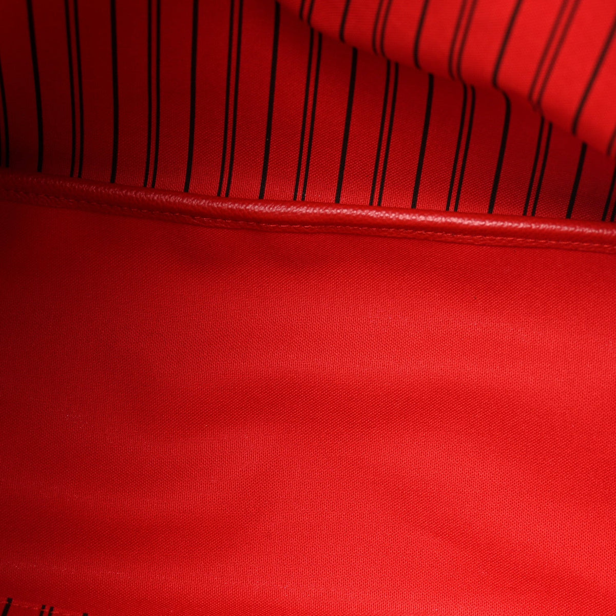 Monogram Inside Out Neverfull Bandouliere MM Rouge Sari