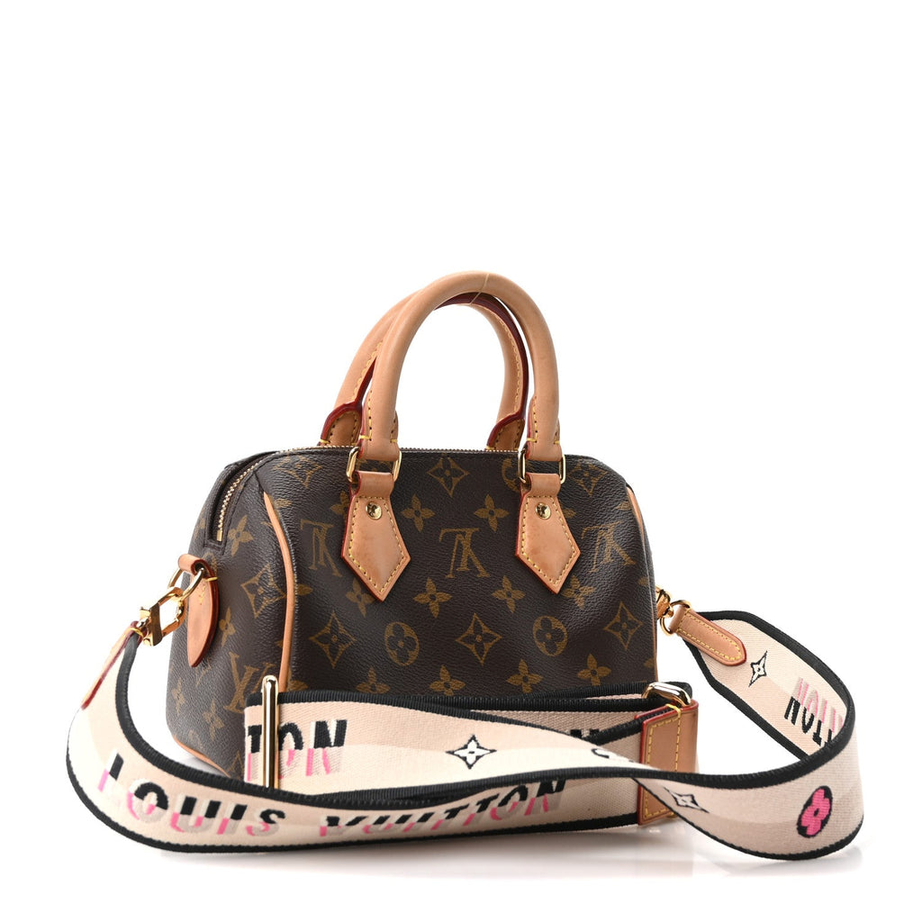 Monogram Speedy Bandouliere 20 Black