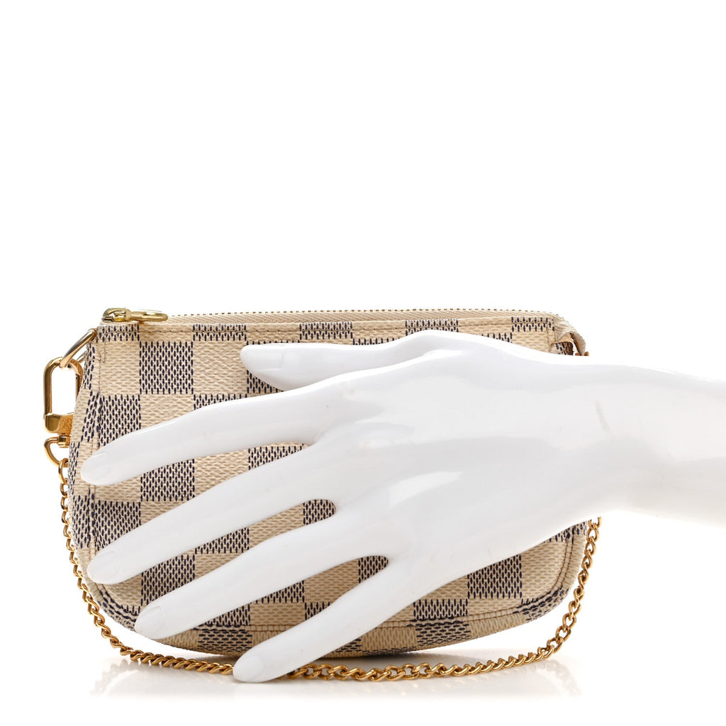 Damier Azur Mini Pochette Accessories