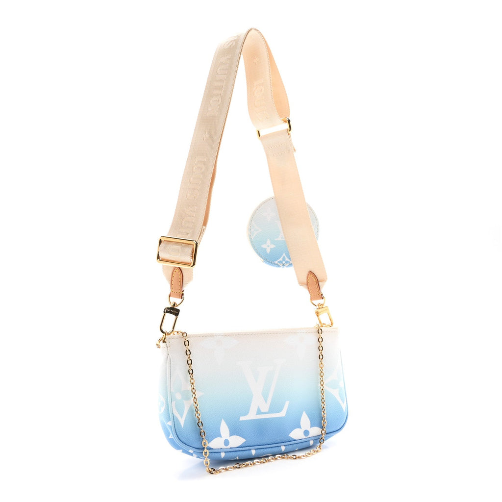 Monogram Giant By The Pool Multi Pochette Accessories Blue
