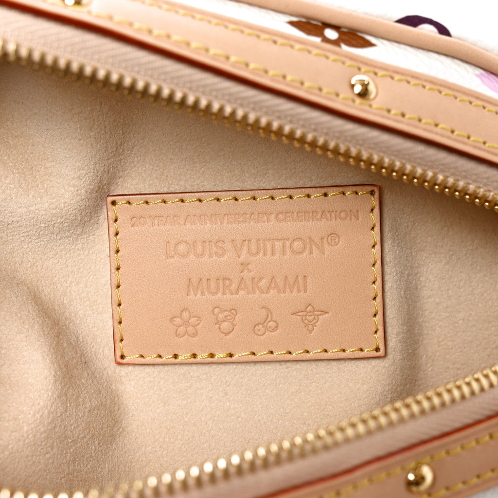 LV X TM Monogram Multicolor High Rise Bumbag White