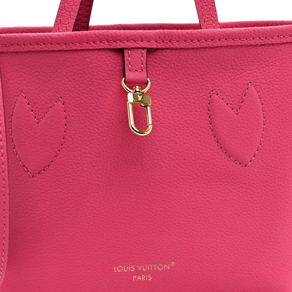 Monogram Neverfull Inside Out Bandouliere BB Rose Pondichery