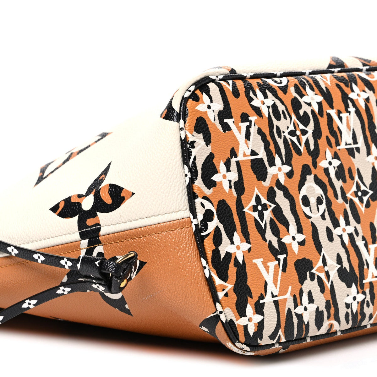Monogram Giant Jungle Neverfull MM Ivory