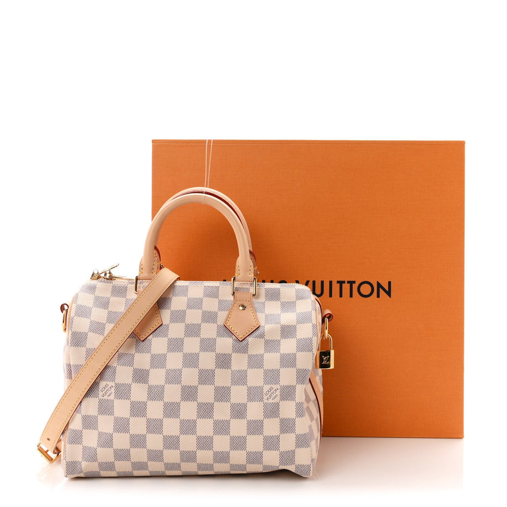 Damier Azur Speedy Bandouliere 25