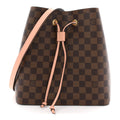 Damier Ebene Neonoe MM Venus Pink