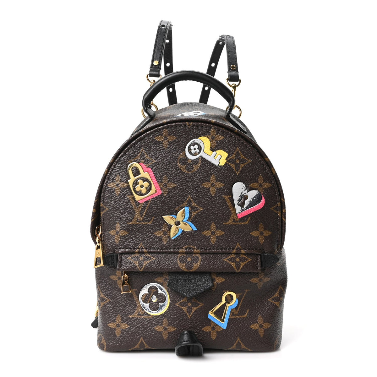 Monogram Love Lock Palm Springs Backpack Mini