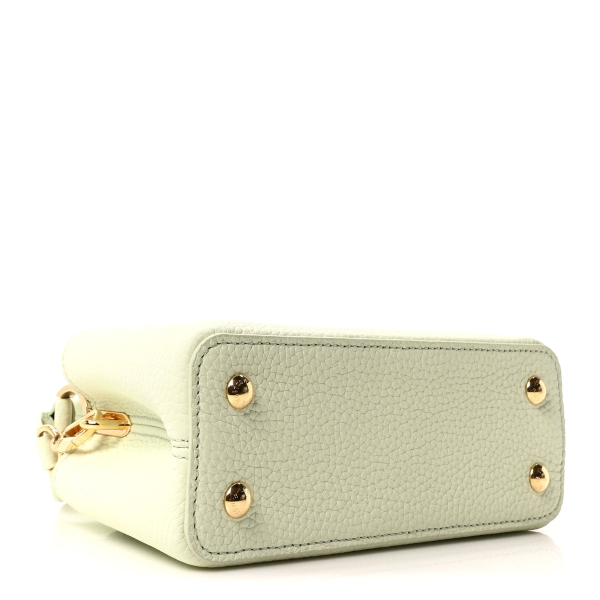 LV X TM Taurillon Mini Capucines Vert d’Eau Green