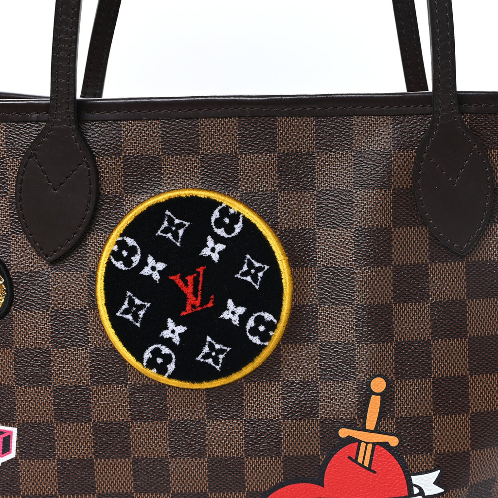 Damier Ebene Travel Stickers Neo Neverfull MM