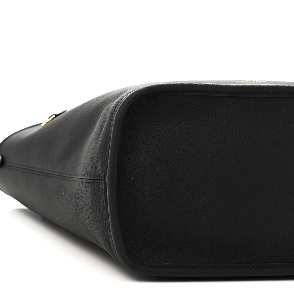 Monogram Calfskin Neo Neverfull Inside Out MM Black