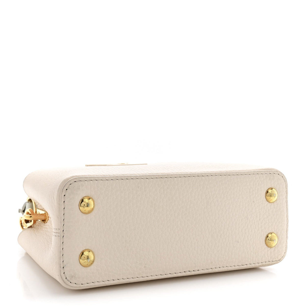 Taurillon LV Capucines Mini Blush Olyme Blue White