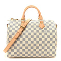 Damier Azur Speedy Bandouliere 30