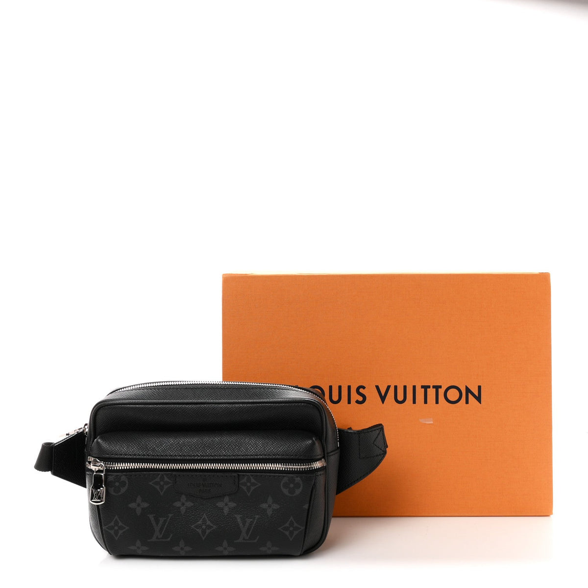Taiga Monogram Outdoor Bumbag Black