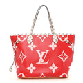 Monogram Giant Neverfull MM Rouge