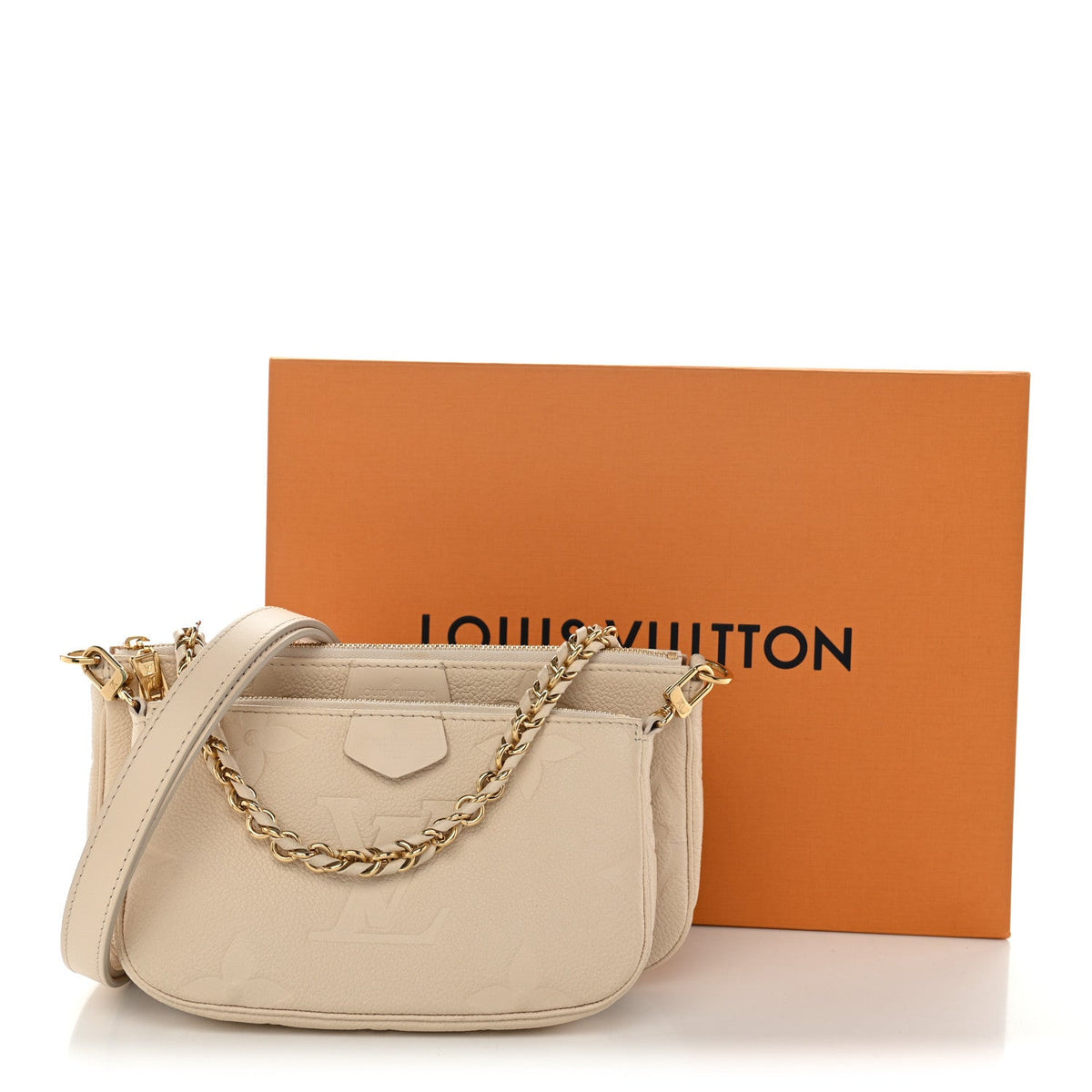 Empreinte Monogram Giant Multi Pochette Accessories Cream