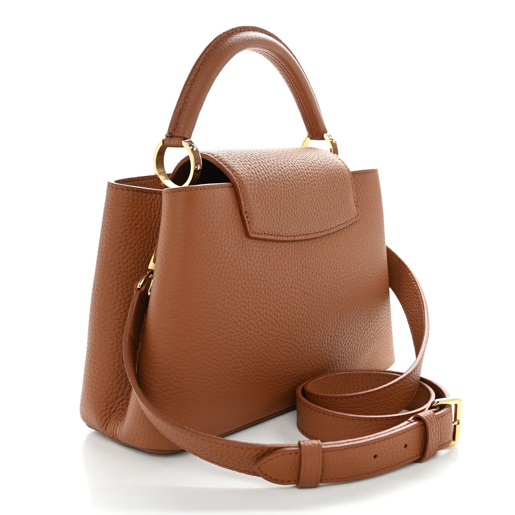 Taurillon Capucines BB Tan