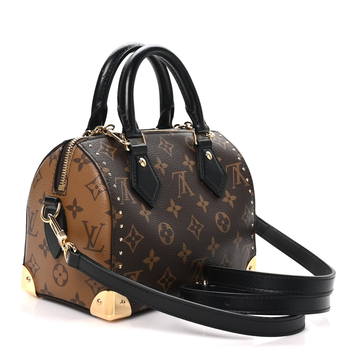 Reverse Monogram Speedy Trunk 20