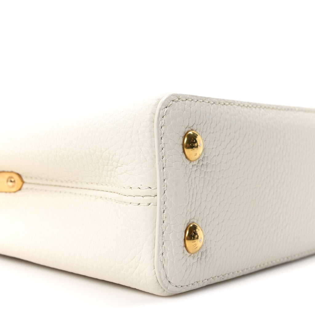 Taurillon Ayers Capucines Mini White Snow White