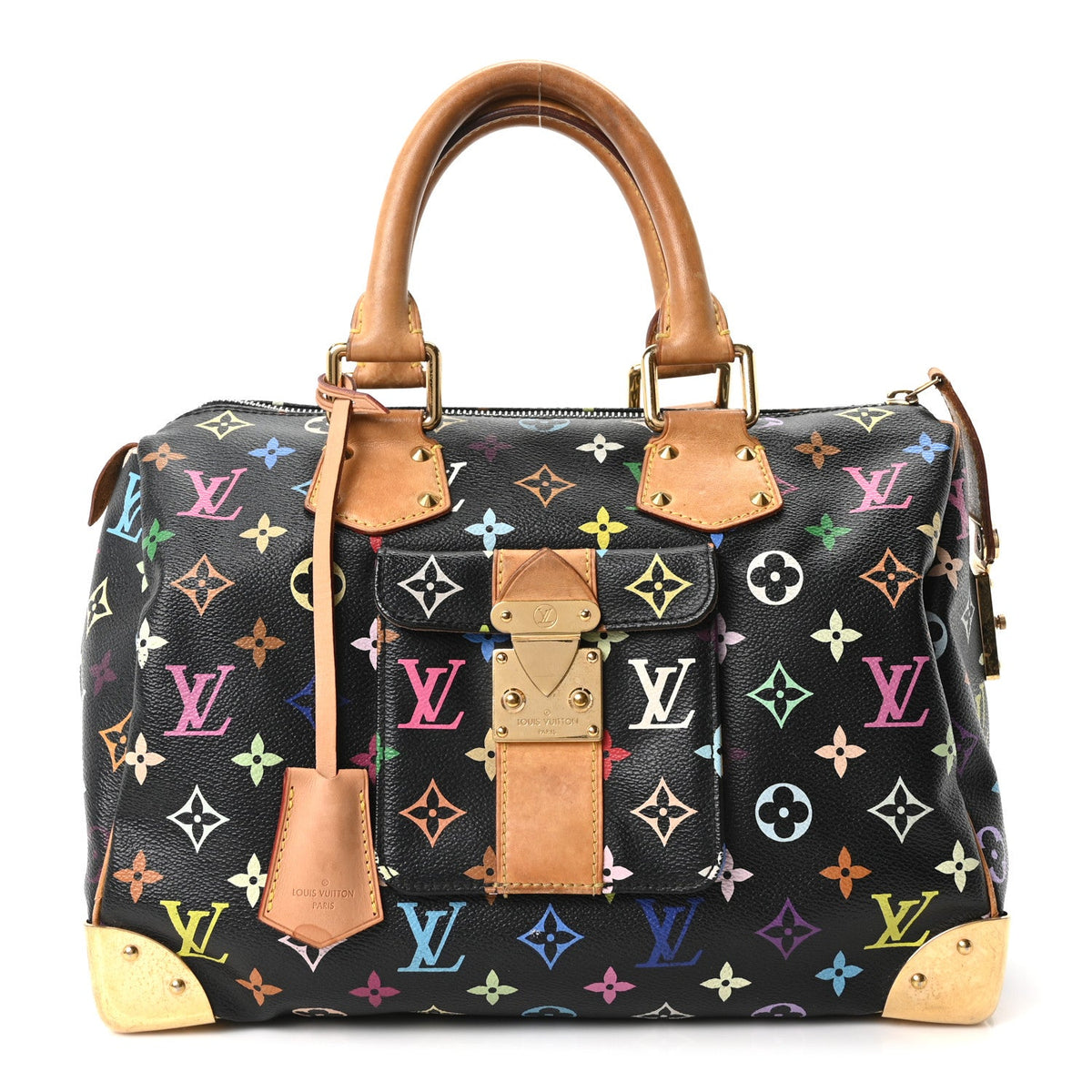 Monogram Multicolor Speedy 30 Black