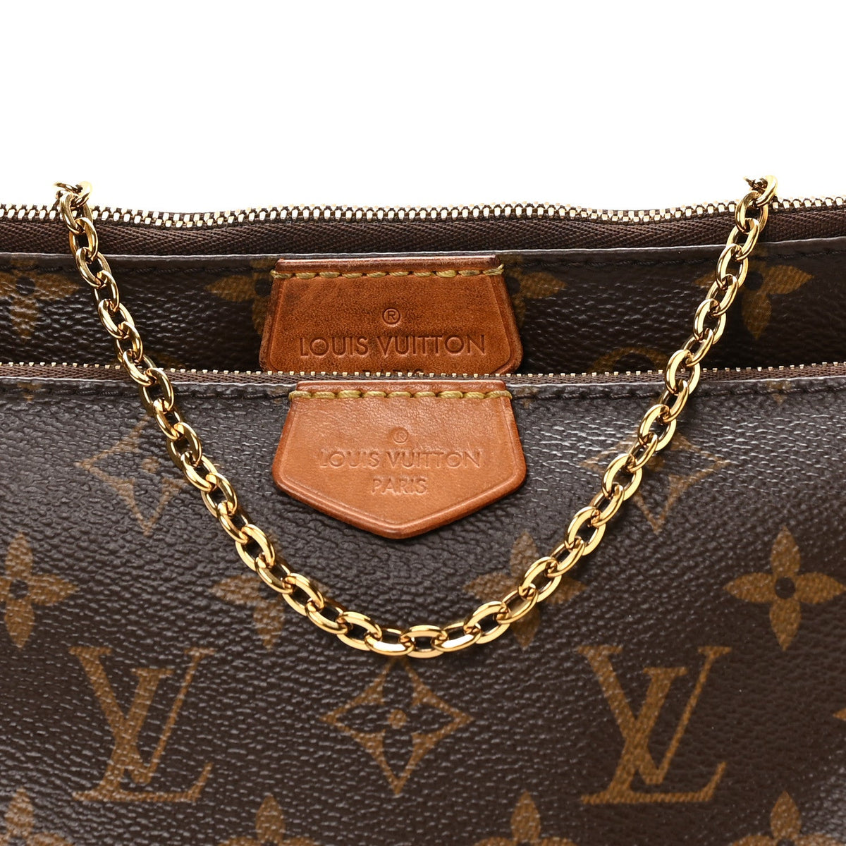 Monogram Multi Pochette Accessories Kaki Kaki