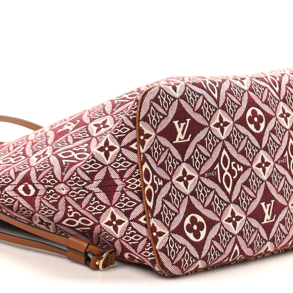 Jacquard Since 1854 Neverfull MM Bordeaux