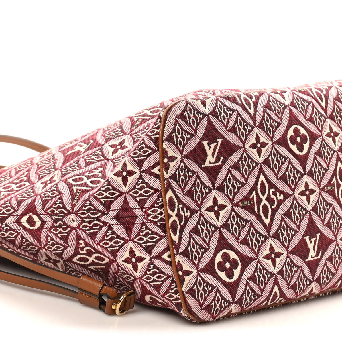 Jacquard Since 1854 Neverfull MM Bordeaux