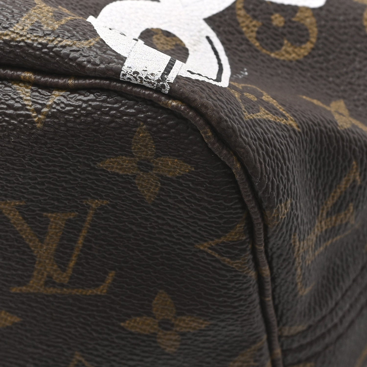 Monogram Bay Neverfull MM Rose Ballerine Poppy