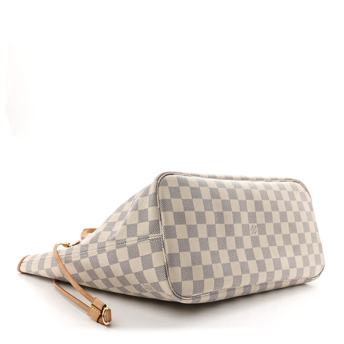 Damier Azur Neo Neverfull MM Rose Ballerine