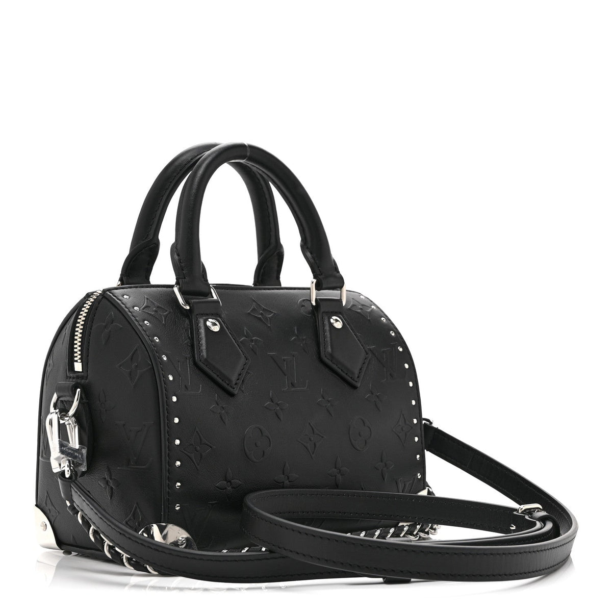Calfskin Monogram Bold Speedy Trunk 20