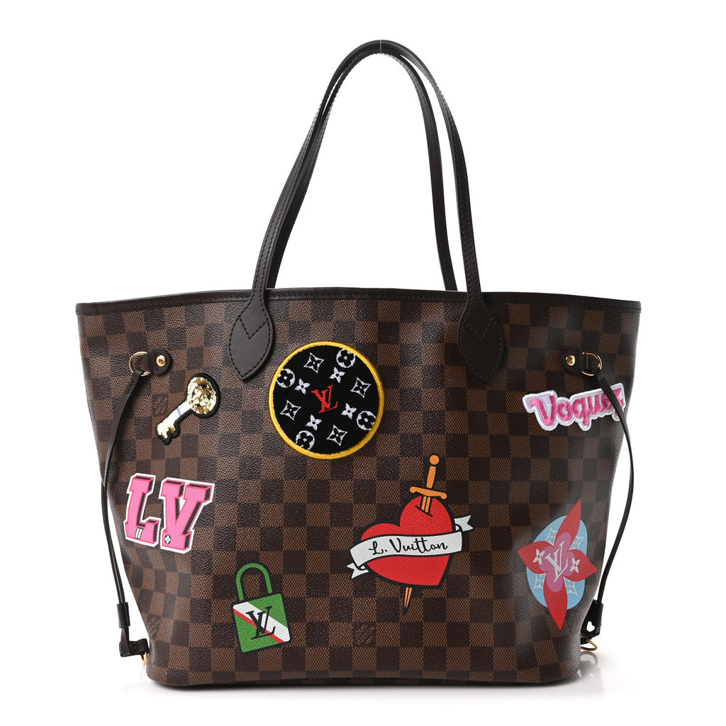 Damier Ebene Travel Stickers Neo Neverfull MM