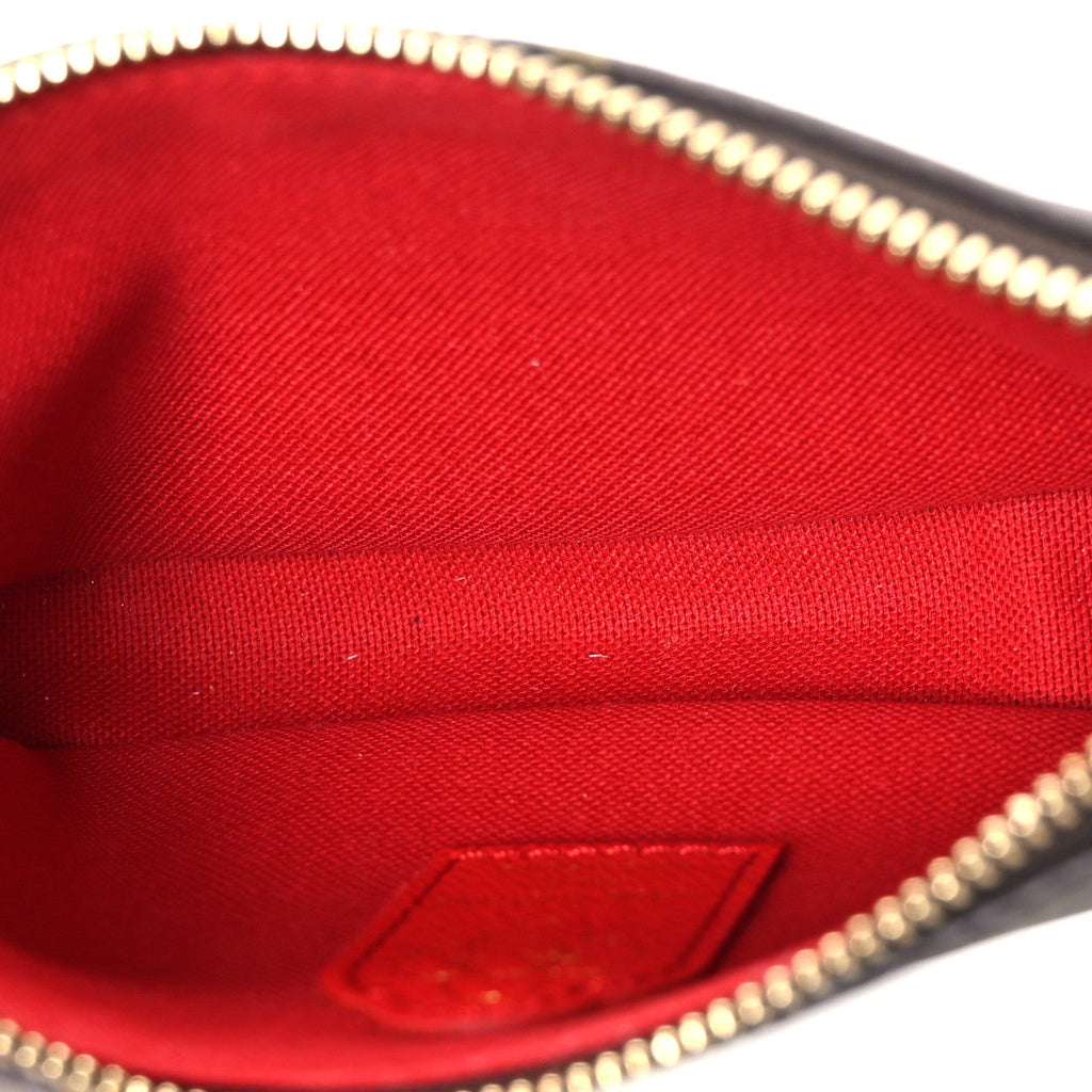 Monogram 2024 Christmas Animation Candy Factory Mini Pochette Accessories Candy Red