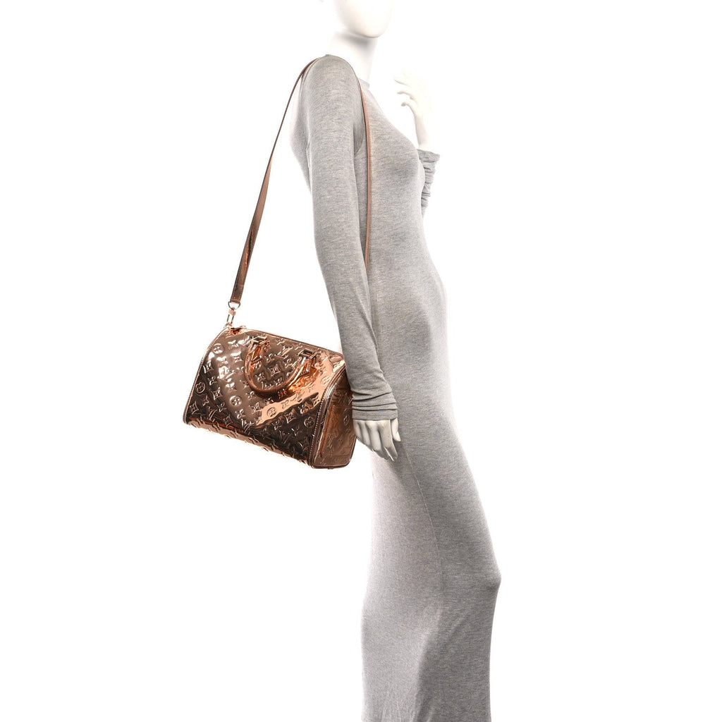 Monogram Miroir Speedy Bandouliere 25 Copper