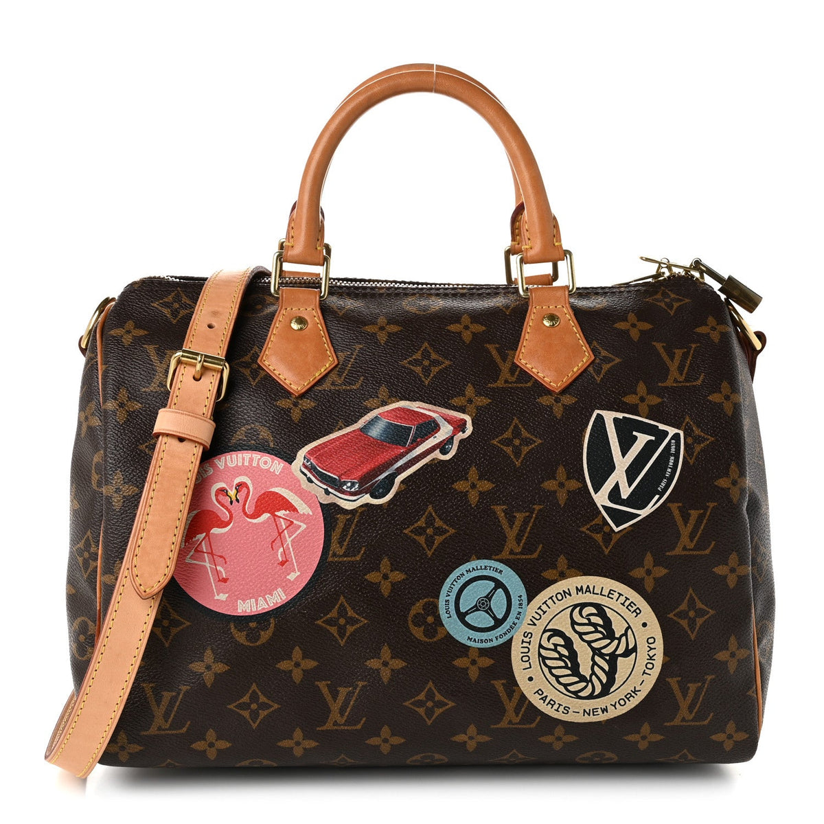 Monogram My World Tour Speedy Bandouliere 30