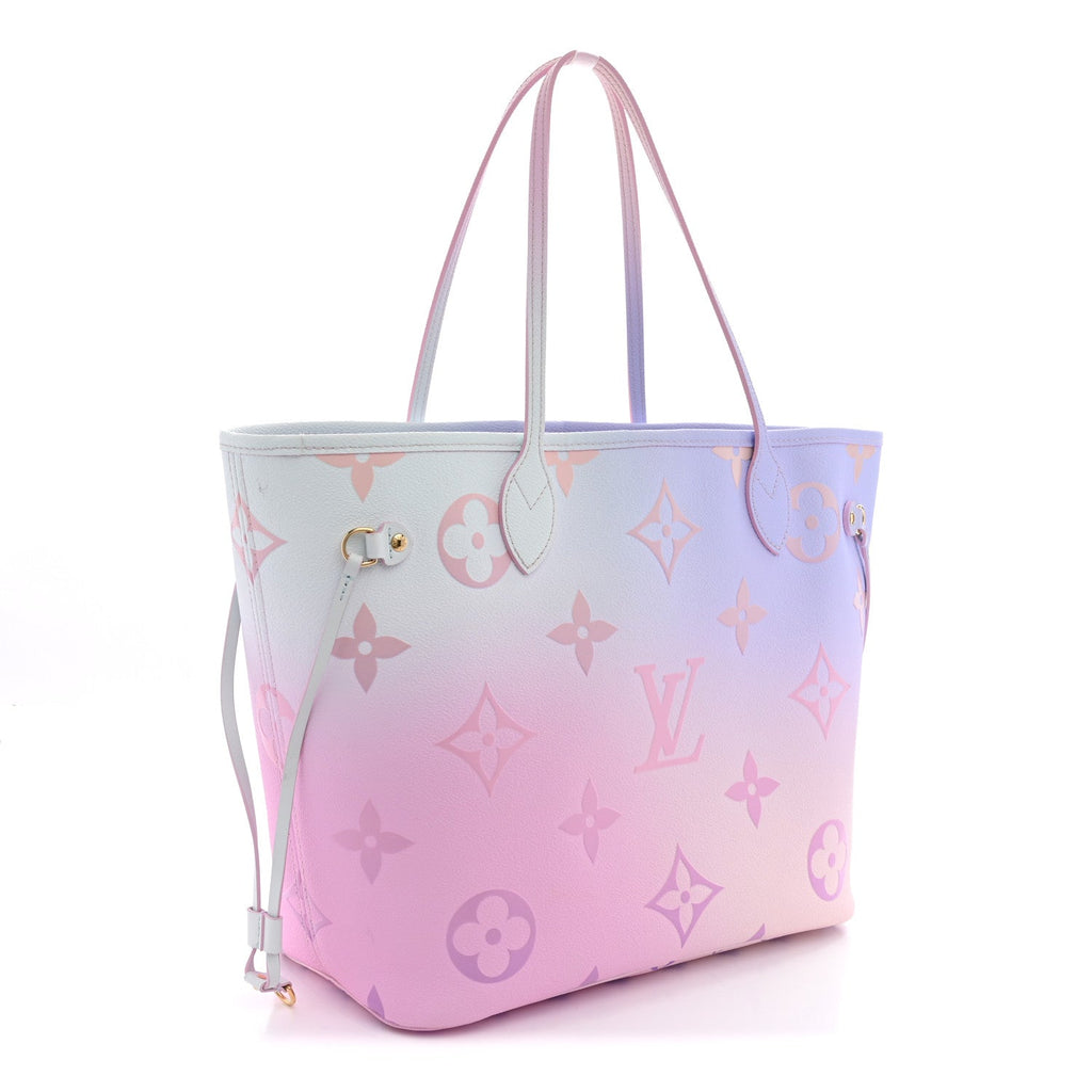 Monogram Giant Spring In The City Neverfull MM Sunrise Pastel