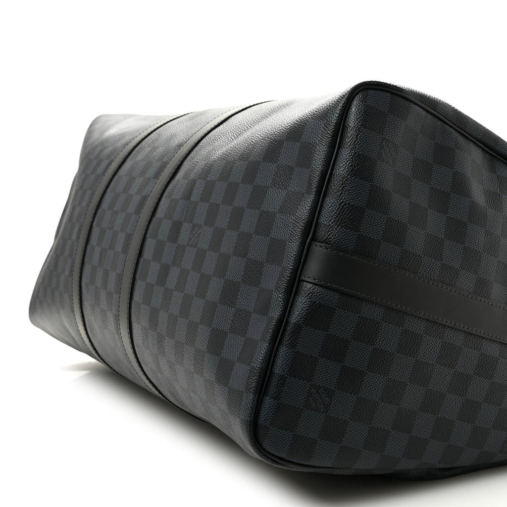 Damier Cobalt Keepall Bandouliere 55