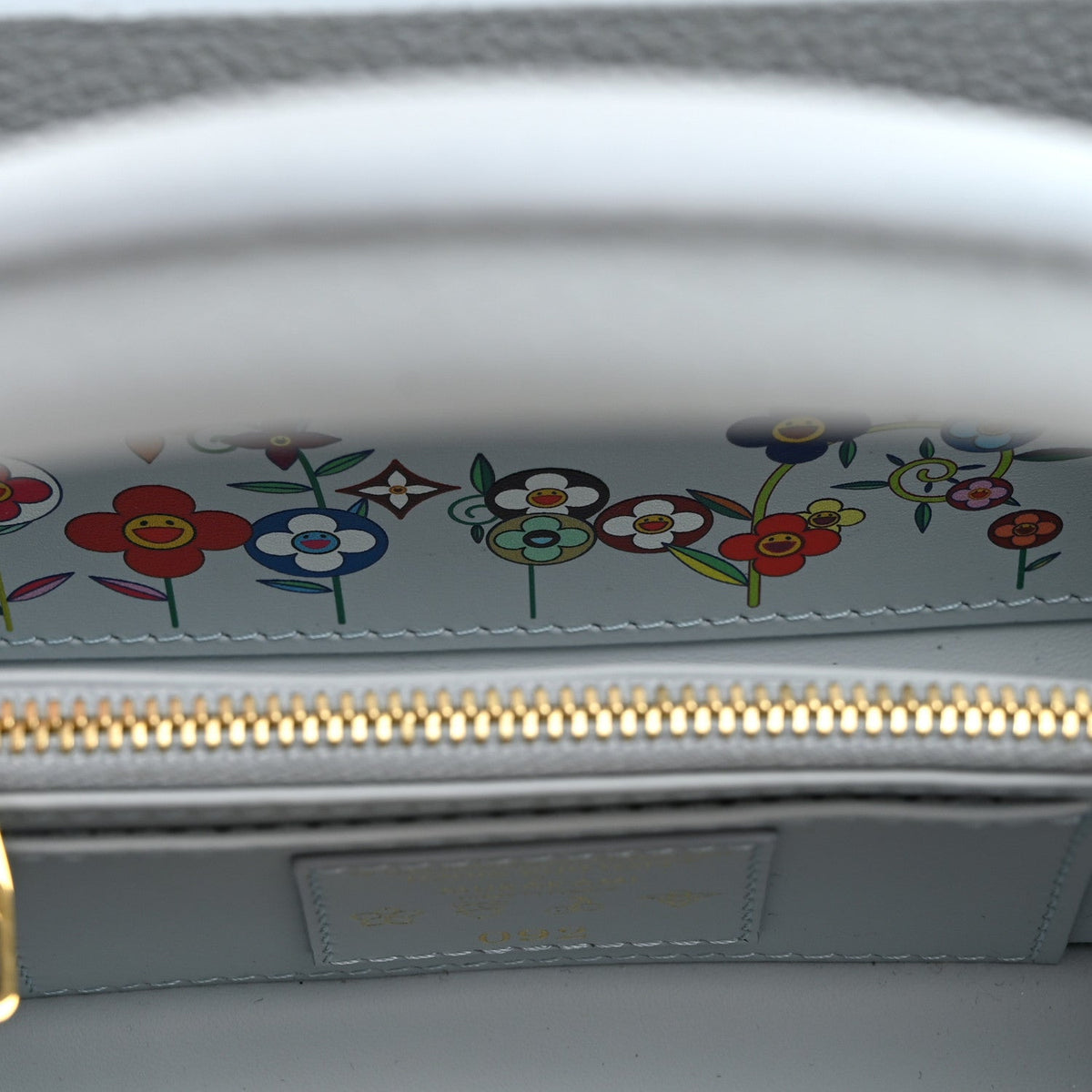 LV X TM Taurillon Capucines East West Mini Olympe Blue